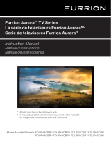 Furrion Aurora® Full Shade 4K LED Outdoor TV User manual