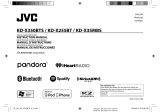 JVC KD-X350BTS User manual