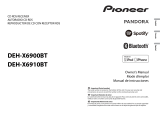 Pioneer DEH-X6900BT User guide