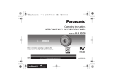 Panasonic H-H020AK User manual