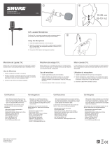 Shure CVL-B/C-TQG User manual