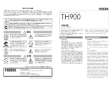 Fostex TH900 User manual