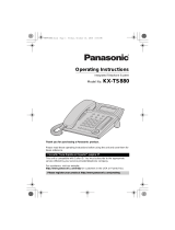 Panasonic KX-TS880 User manual
