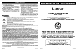 Lasko CD08200 User manual