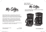 Mr. Coffee SKX20-RB User guide