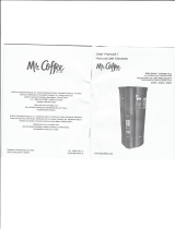 Mr. Coffee IDS77-RB User guide