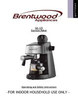 Brentwood Appliances GA-125 User guide