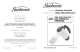 Sunbeam Mixmaster 2546 User manual