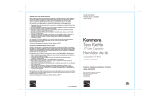 Kenmore 100.30428310 User manual