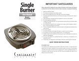 Continental Electric CE23309 User manual