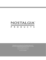 Nostalgia CFF300 User manual