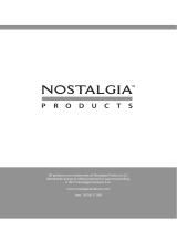 Nostalgia KPM200CART User guide