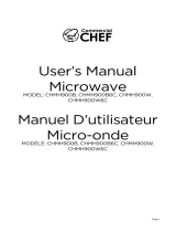 Commercial Chef CHMH900B User manual