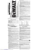 DeWalt XR Li-Ion DCD771 User manual