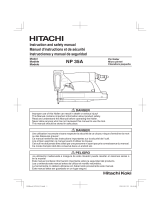 Hitachi NP 35A User manual