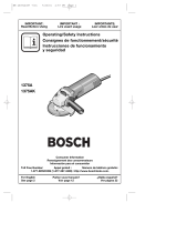 Bosch 1375A User manual