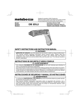 Metabo HPT DB 3DL2 User manual