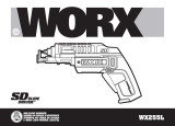 Worx WORX WX255L SD Semi-Automatic Power Screw Driver User guide