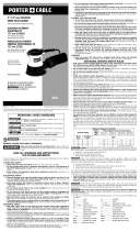 Porter-Cable 382 User manual