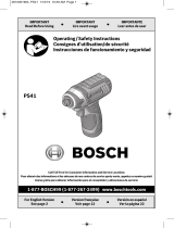 Bosch HTH182 User manual