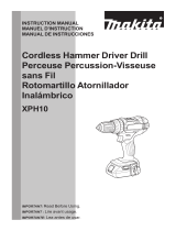 Makita XT505 User manual