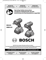Bosch IDH182-02 User manual