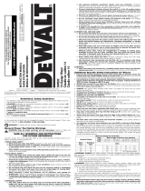 DeWalt DW892 User manual