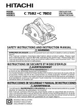 Hitachi C7SB2 User manual