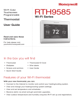 Honeywell Wi-Fi Smart Color 7 Day Programmable Thermostat User manual