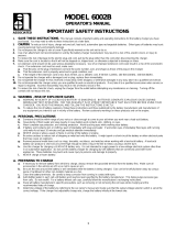 Associated Equipment 6002B User manual