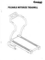 Infiniti SM400 Treadmill User manual