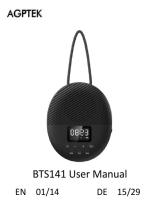 AGPtek BTS141 User manual
