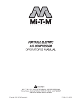 Mi-T-M PORTABLE ELECTRIC AIR COMPRESSOR Owner's manual