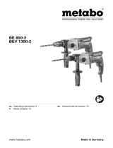 Metabo BE 850-2 Operating instructions