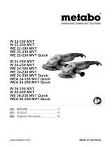 Metabo W 24-180 MVT Operating instructions