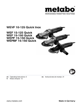 Metabo WEPBF 15-150 Quick Operating instructions