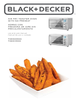 BLACK DECKER Air Fry Toaster Oven User manual
