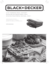 Black & Decker 3-IN-1 MORNING MEAL STATION WM2000SD Owner's manual