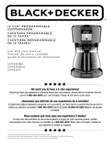 Black & Decker CM1331BSC User manual