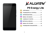 Allview P9 Energy Lite  Owner's manual
