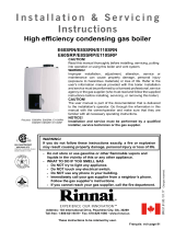 Rinnai E60SRP Operating instructions