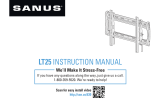 Sanus LT25 User manual