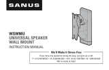 Sanus WSWMU2 User manual