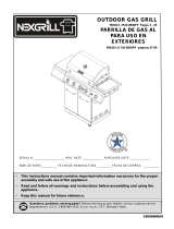 Nexgrill 720-0830FP Owner's manual
