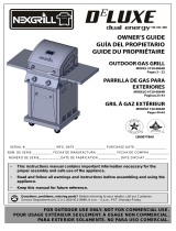 Nex 720-0864R Owner's manual