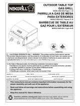 Nexgrill 820-0033 Owner's manual