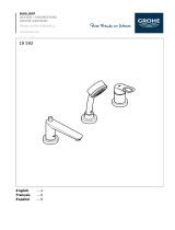GROHE 19592000 Installation guide