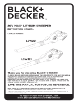 BLACK DECKER LSW321BT User manual