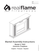 Real Flame 7920 Owner's manual