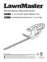 Lawnmaster HT1805 User manual